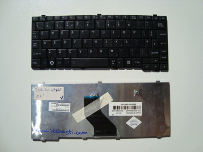 Клавиатура за лаптоп Toshiba NB300 V000260320 6037B0065405 Черна UK